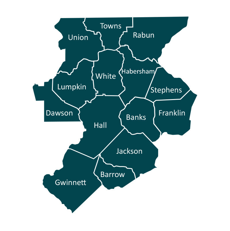 service areas map